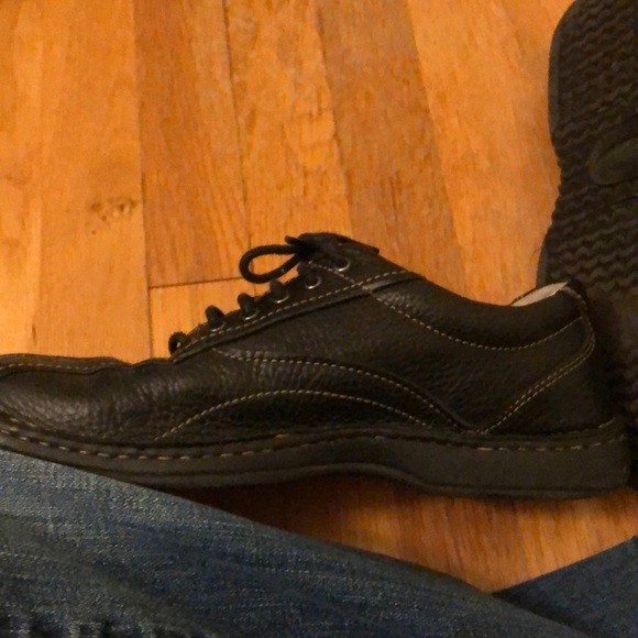 🎉HP🎉Clark’s Men’s Black leather Lace-up Oxfords - Picture 5 of 5
